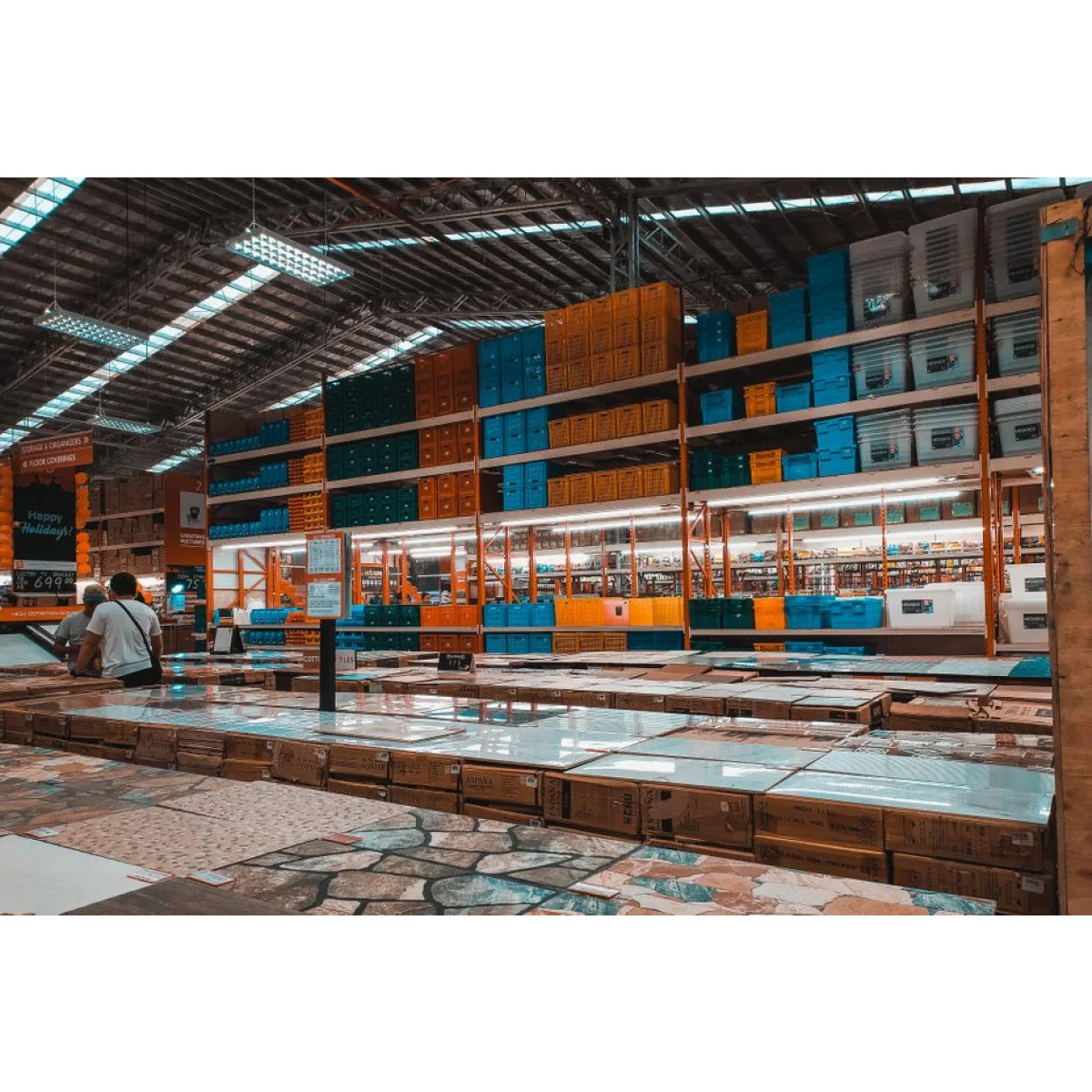 Retail Gondola Shelving Unit
